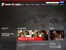 Tablet Screenshot of power-house.dk